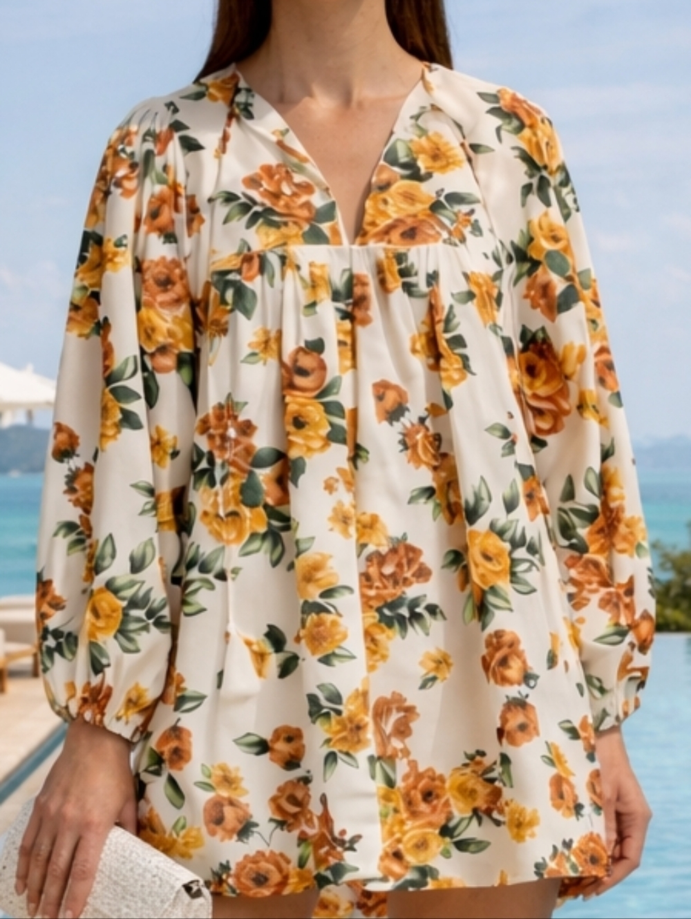 New Mille Daisy Dress In Antique Floral Rose XS